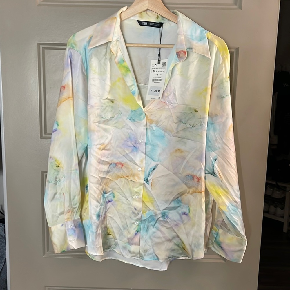 Zara button down